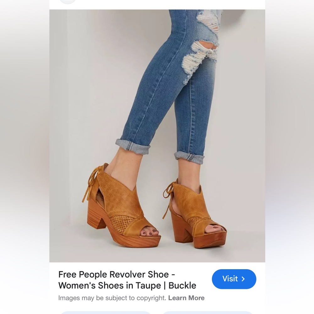 Free People Clogs Made in Spain